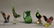 1206: Four Art Glass Birds and a Glass Pitcher, a Muran