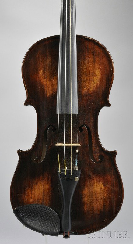 American Violin, Charles M. Kramberger, Akron, 192: American Violin, Charles M. Kramberger, Akron, 1926, bearing the maker's label, length of back 359 mm.