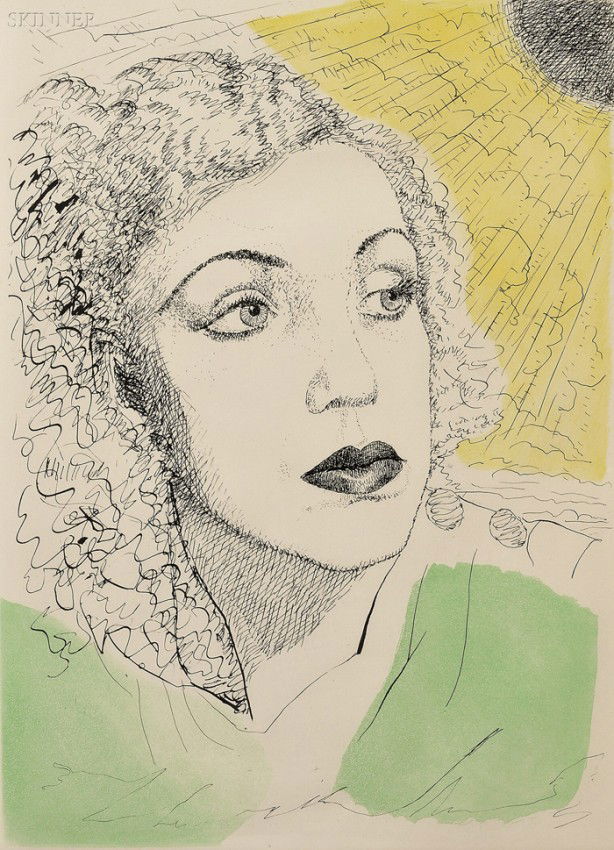 Man Ray (American, 1890-1976) Sheila from LA BALLA: Man Ray (American, 1890-1976) Sheila from LA BALLADE DES DAMES HORS DU TEMPS, 1970, total edition of 95, published by Leon Amiel & Société Internationale d'Art XX Siècle (Anselmino