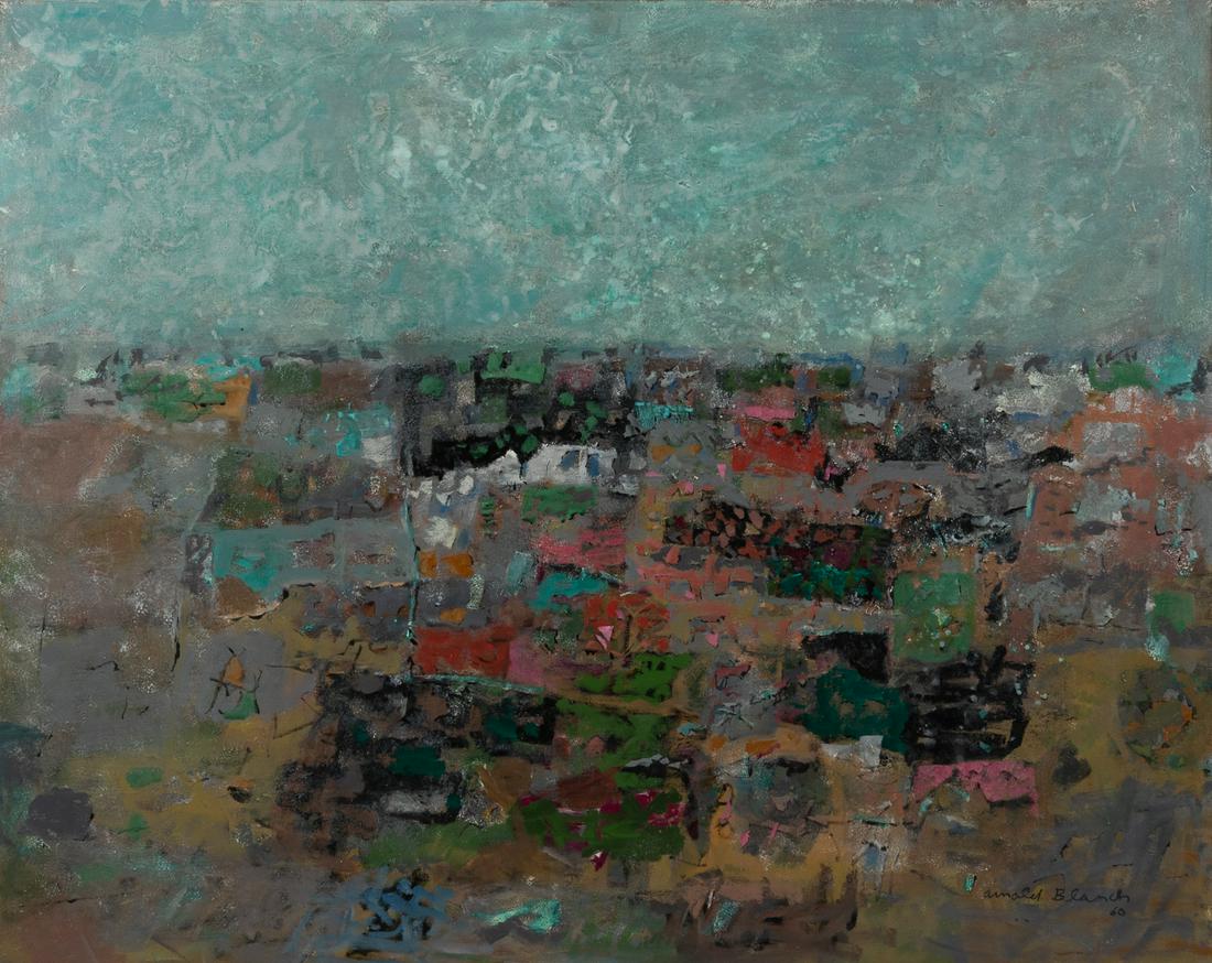 Arnold Blanch (American, 1896-1968), Remembered Landscape, Signed and dated "Arnold Blanch/60" lower (1 of 4)