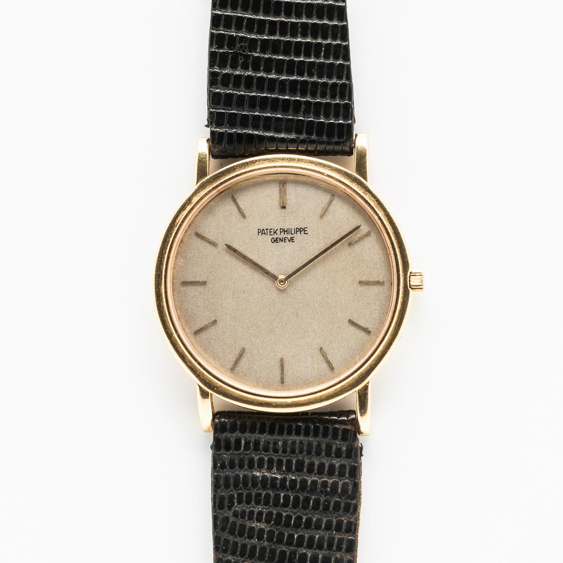 Patek Philippe 18kt Gold Reference 3520 Wristwatch (1 of 2)