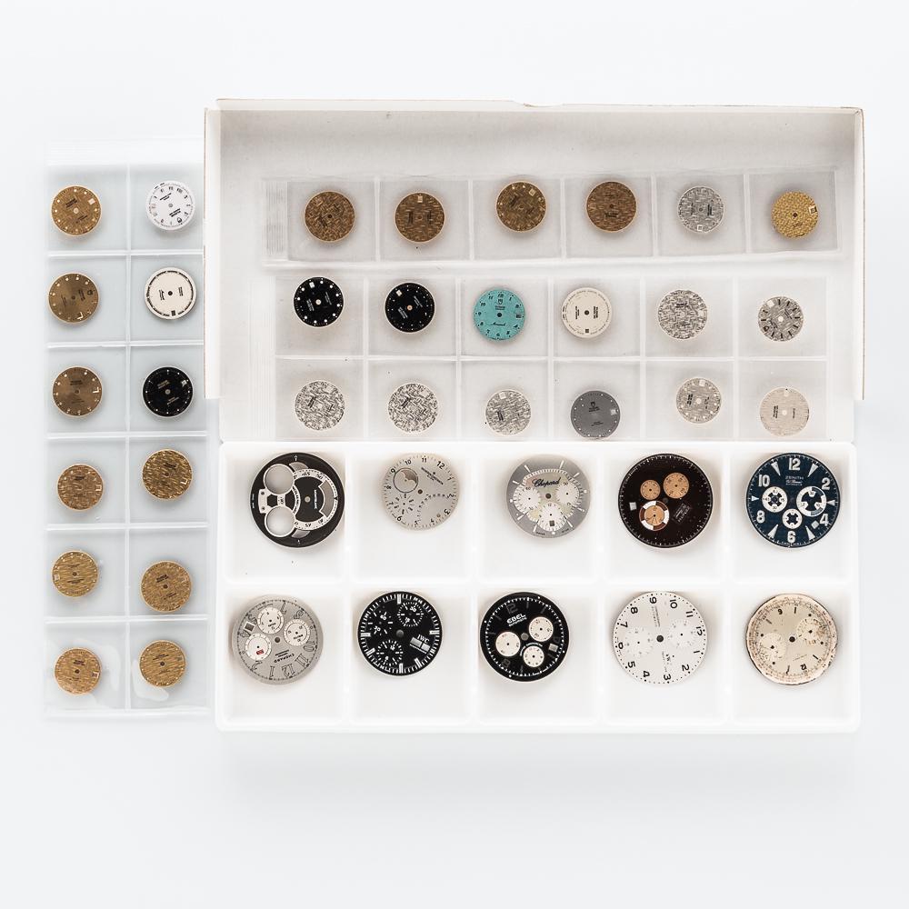 Sixty-two Wristwatch Dials (1 of 2)
