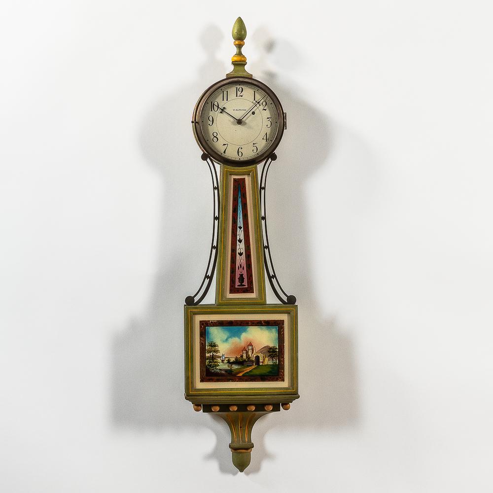 Waltham Patent Timepiece or "Banjo" Clock (1 of 1)