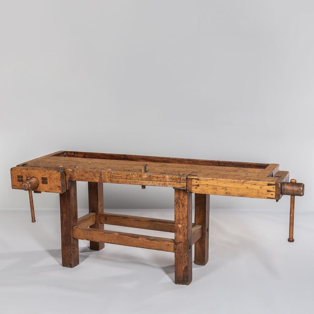 19th Century Cabinetmaker's or Woodworking Bench (1 of 4)