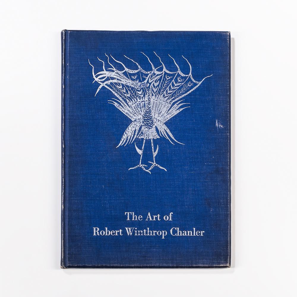 Narodny, Ivan (1870-1953), The Art of Robert Winthrop Chanler. New York: William Helburn, Inc.,: Narodny, Ivan (1870-1953), The Art of Robert Winthrop Chanler. New York: William Helburn, Inc., 1922. First edition, folio, royal blue cloth with title and peacock image stamped in silver, 14 color pl