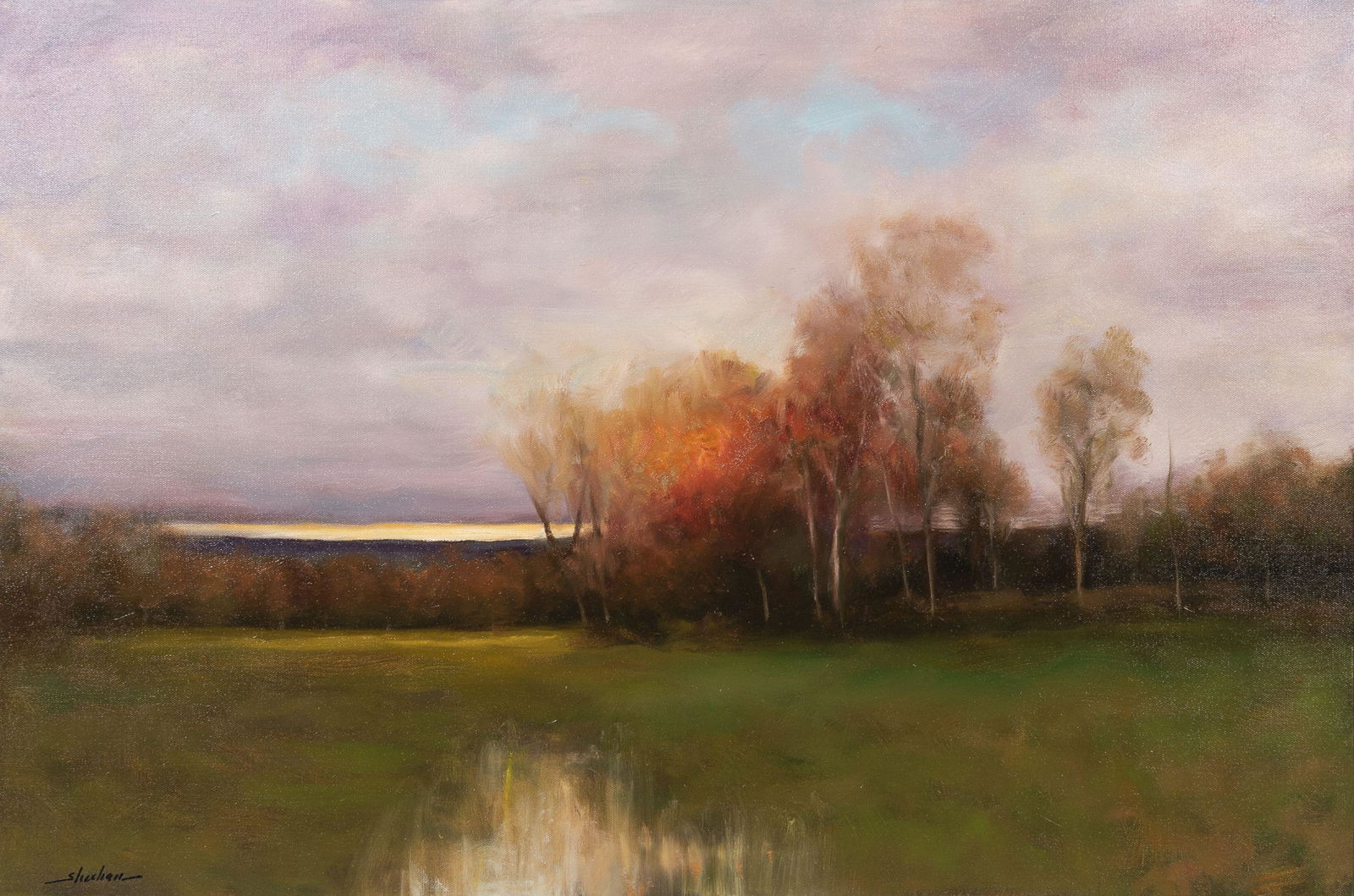 Dennis Sheehan (born 1950) Last Light 24 x 36 in. (61.0 x 91.5 cm) unframed (1 of 3)