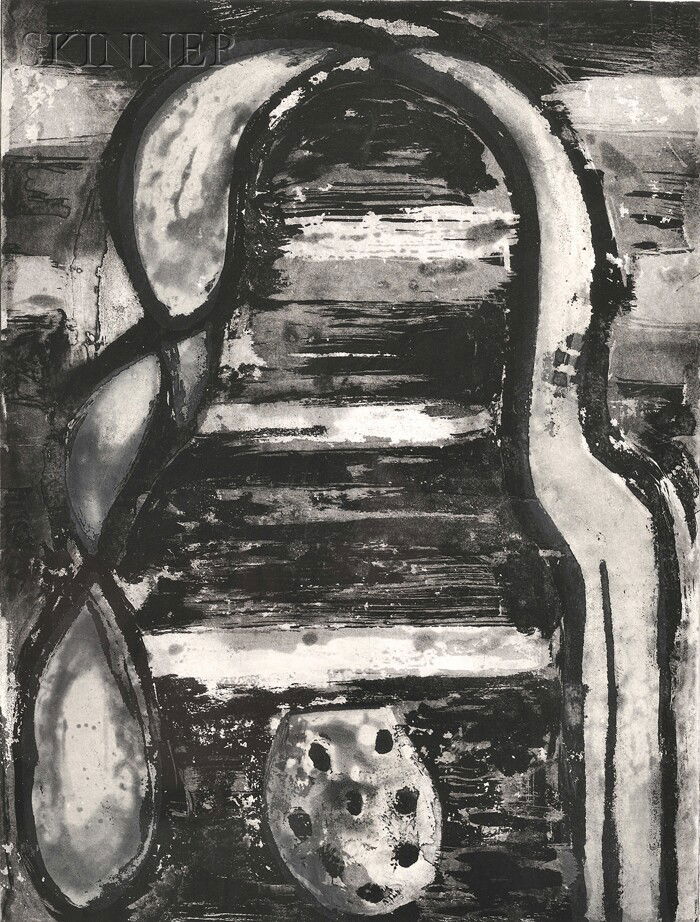 John Walker (British, b. 1939) 621-HA-I, 1994, edi: John Walker (British, b. 1939) 621-HA-I, 1994, edition of 25. Signed and dated "Walker 94" in pencil l.r., titled in pencil l.c., numbered "13/25" in pencil l.l. Aquatint on paper, plate size 23 3/4 x