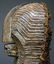 108: Songye/Luba Carved Wood Kifwebe Mask, the stylized - 2