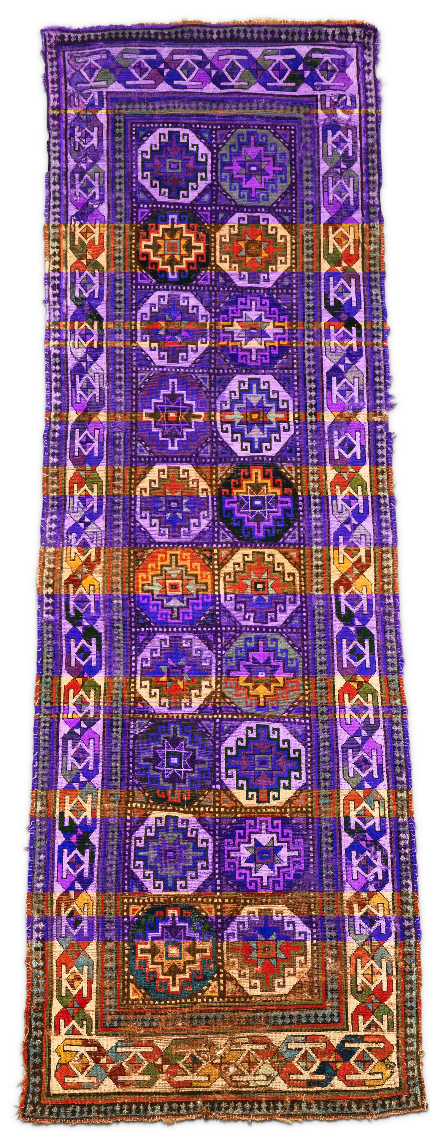 Moghan Caucasian Rug Caucasus 3 ft. 4 in. x 10 ft. 7 in. (1 of 3)