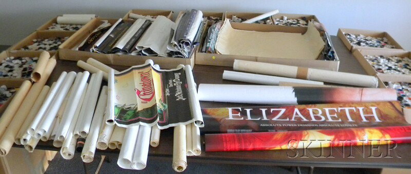 Large Collection of Movie Posters, c. 1950s-90s, : Large Collection of Movie Posters, c. 1950s-90s, approximately 1500, (rolled, varying condition). Provenance: Gaslight Theater, Nantucket, Massachusetts.