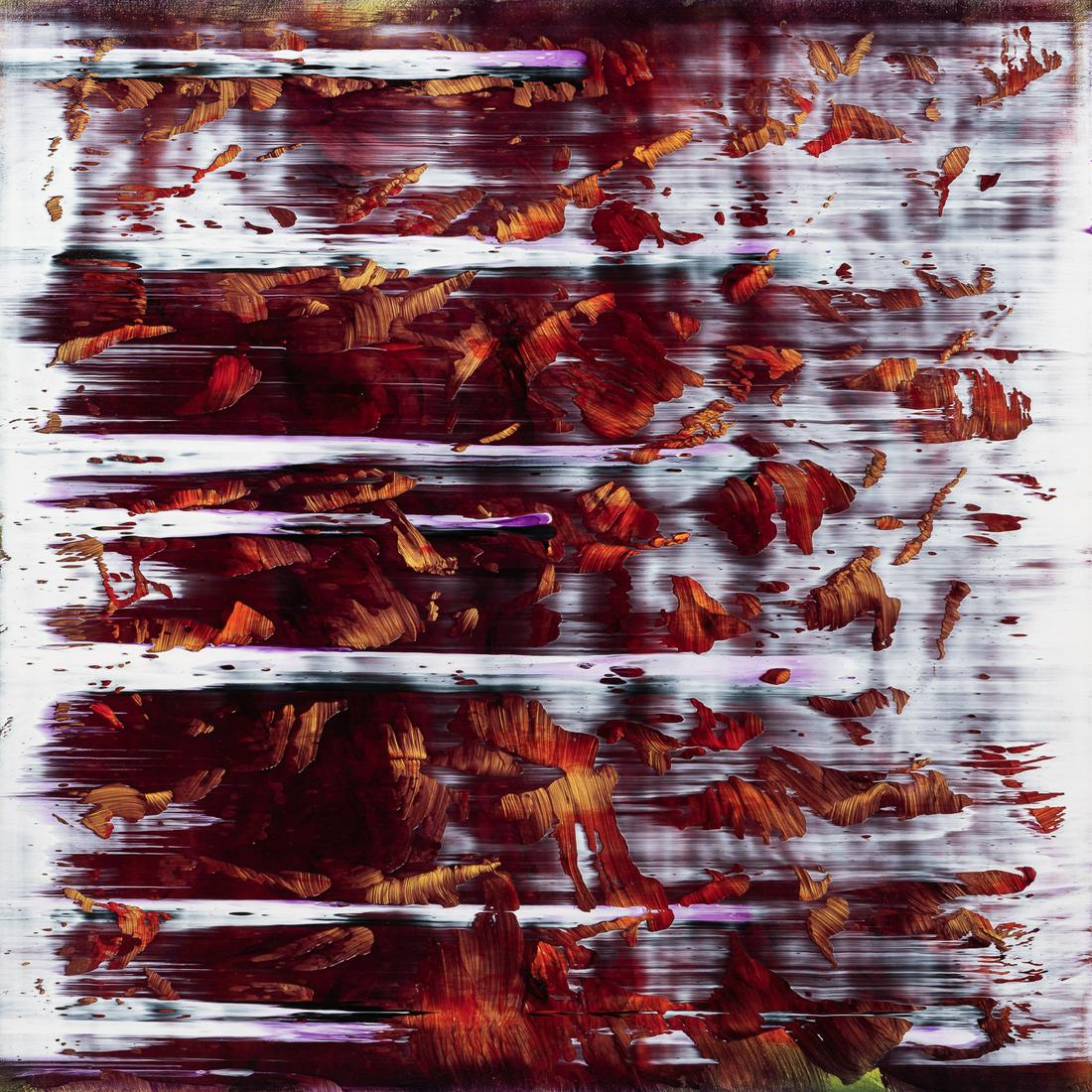 Stanley Casselman (American, born 1963) Luminor-1-14 (framed 37 x 37 in): Stanley Casselman (American, born 1963) Luminor-1-14 signed, titled, and dated 'Stanley Casselman/...2014' (on the reverse) acrylic on canvas 34 x 34 in (86.4 x 86.4 cm) framed 37 x 37 in