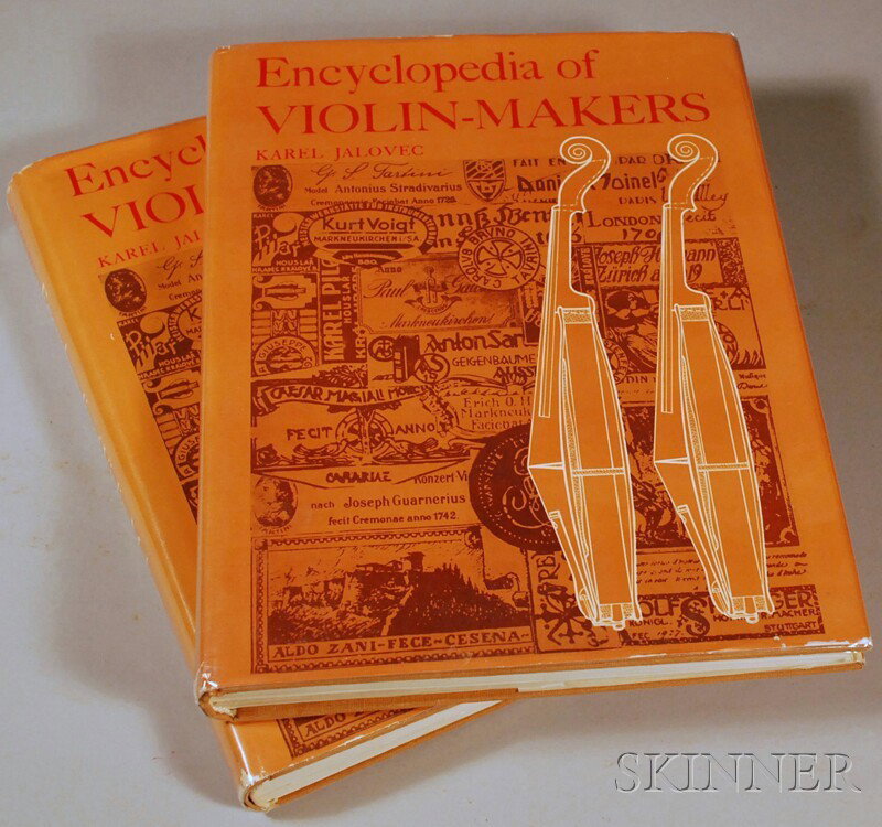 Jalovec, Karel, Encyclopedia of Violin-Makers, 196: Jalovec, Karel, Encyclopedia of Violin-Makers, 1965, volumes I and II.
