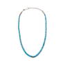 Piki Wadsworth Red Mountain turquoise necklace Piki Wadsworth overall lg. 21 in.