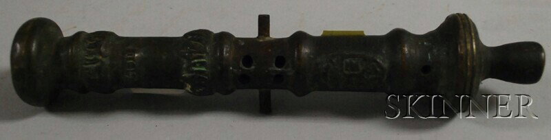 Indonesian Bronze Hand Cannon.: Indonesian Bronze Hand Cannon.