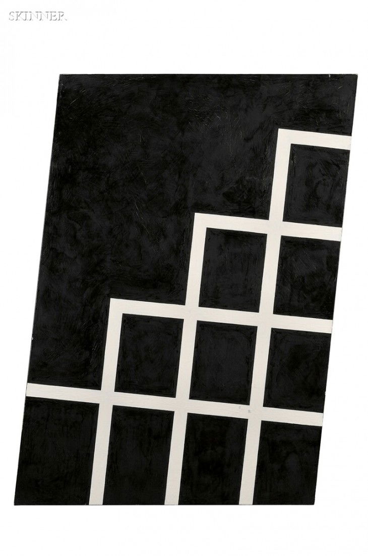 Andrew Spence (American, b. 1947) Untitled-83.8 Si: Andrew Spence (American, b. 1947) Untitled-83.8 Signed, dated, and inscribed "A. Spence 83.8 Condo" on the reverse, identified on a label from Barbara Toll Fine Arts, Inc., New York, affixed