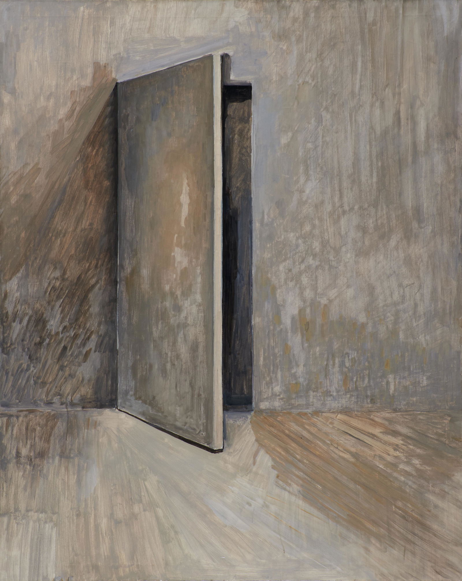 Linda Kohen (Italian/Uruguayan, born 1924) La Presencia 59 1/4 x 47 1/4 in. (150.5 x 120.0 cm) u...: Linda Kohen (Italian/Uruguayan, born 1924) La Presencia signed 'KOHEN' (on the reverse) oil on canvas 59 1/4 x 47 1/4 in. (150.5 x 120.0 cm) unframed Footnotes: Provenance Purchased