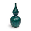 Ko-Kutani Double-gourd Bottle Vase