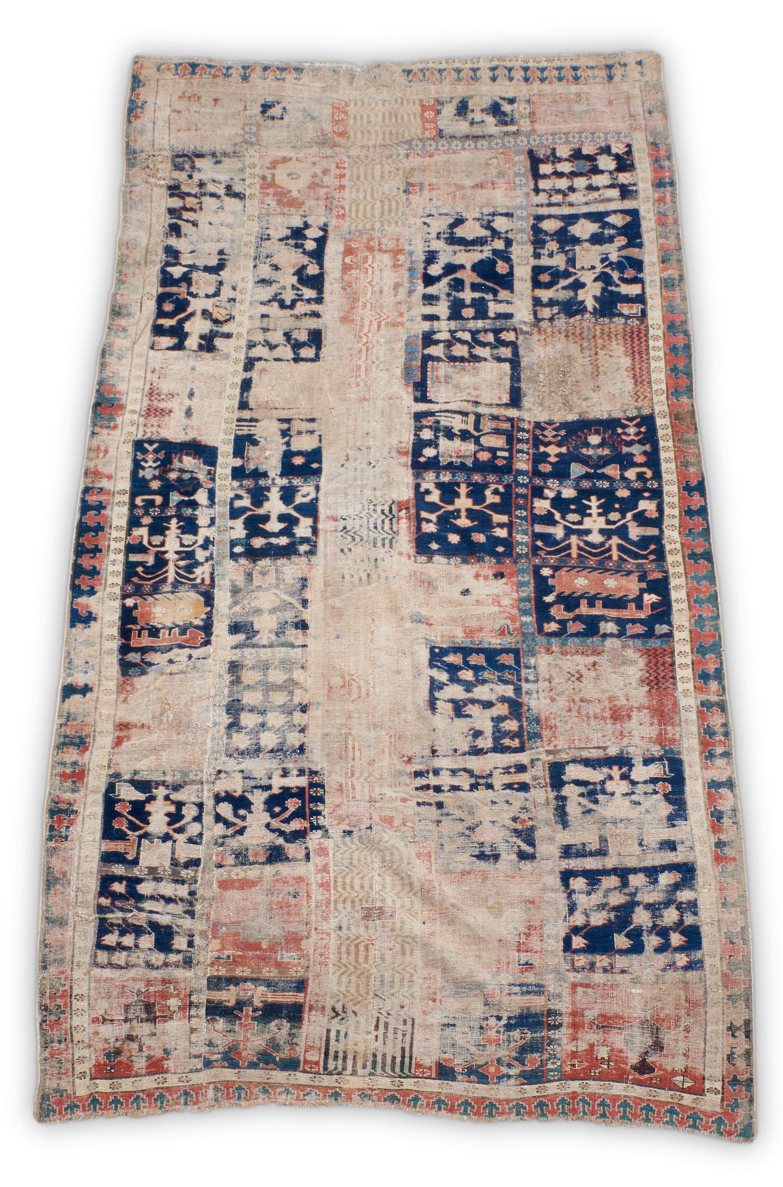 Early Northwest Persian Garden Carpet Iran 6 ft. 2 in. x 12 ft. 4 in. (1 of 1)