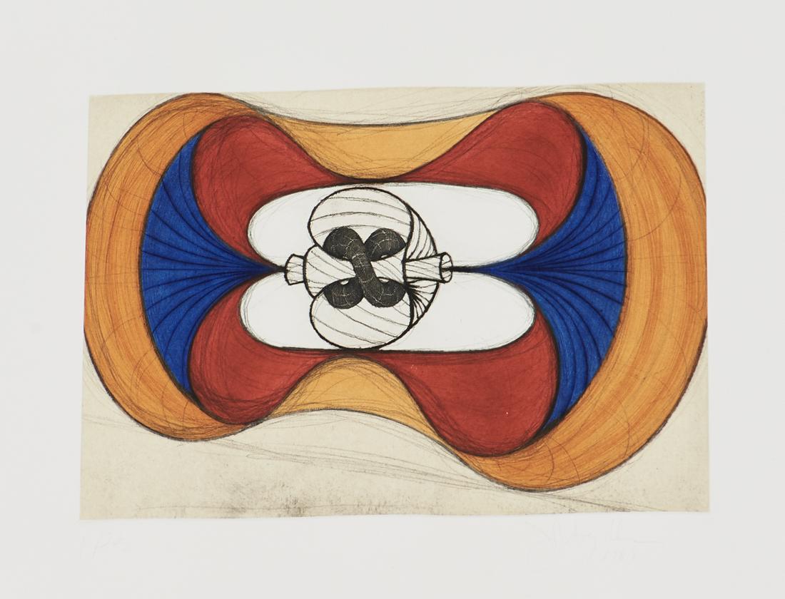 John Newman (American, born 1952) Five Prints: Medio Romano Giallo, 1988, printed by Stamperia: John Newman (American, born 1952) Five Prints: Medio Romano Giallo, 1988, printed by Stamperia d'Arte-Vigna Antoniniana, published by Editions Ilene Kurtz each signed and dated 'John Newman/1988' (in