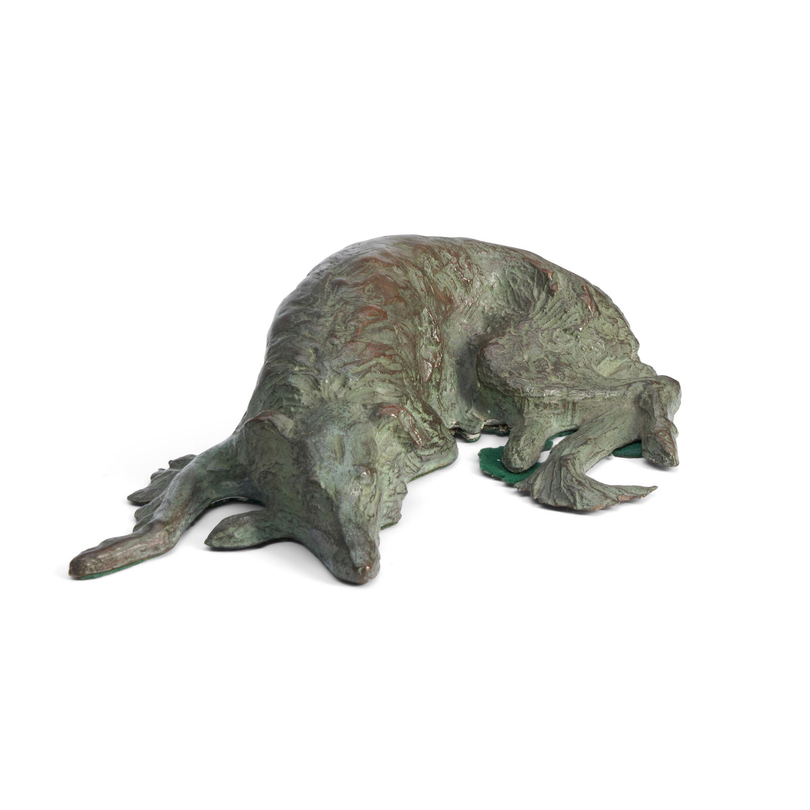 Emil Fuchs (American, 1866-1929) Wolfhound 2 1/2 x 9 1/4 x 6 in. (1 of 1)