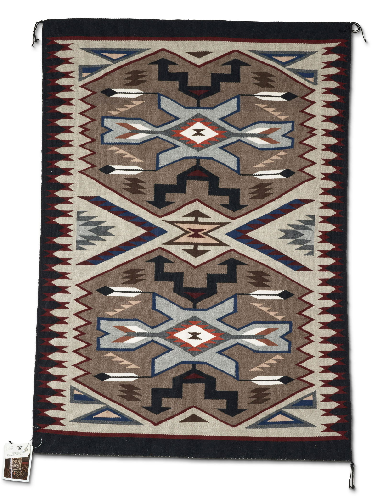 A contemporary Teec Nos Pos rug Sharon Bahe 54 3/4 x 39 3/4 in. (1 of 1)