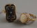 204: Two 14kt Gold Rings, an opal and diamond ring mark
