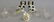 1059: Nine Colorless Glass Tableware and Three Ceramic