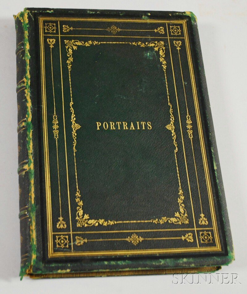 Bound Portrait Collection (c. 1830), Collection o: Bound Portrait Collection (c. 1830), Collection of approximately forty-three engraved portraits, all printed by Harding and Lepard in London (ac. 1826-1836, associated with seventy-three portraits). P