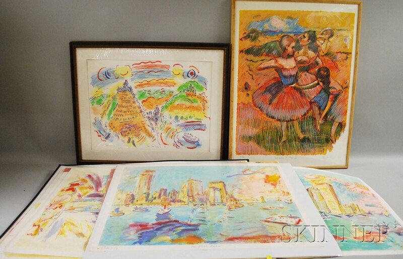 Wayne Ensrud (American, b. 1934) Fifty-three Print: Wayne Ensrud (American, b. 1934) Fifty-three Prints, Including Portraits, Still Lifes, and Landscapes, c. 1980. Each signed "...Ensrud" in pencil l.c. or l.r., most numbered "AP..." l.l. and titled l.