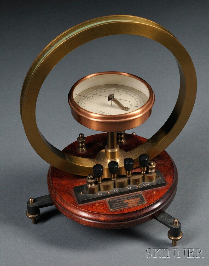 116 Tangent Galvanometer by the Central Scientific Com