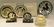 1420: Murano Art Glass Lobed Box with Cover, Four Bjorn