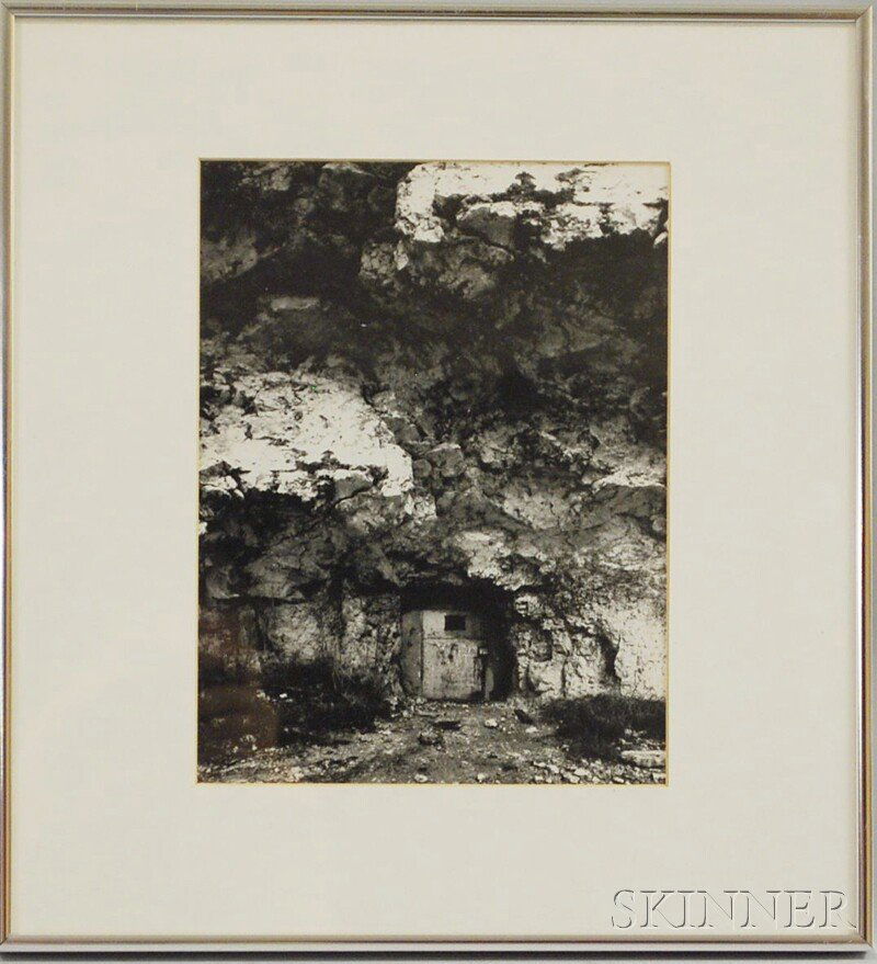 David Adams Pond-Smith (American, 20th Century) Do: David Adams Pond-Smith (American, 20th Century) Doorway. Signed, dated, and with artist's address "David Adams Pond Smith...Austin, Texas...(c)1973" in ink on the reverse. Gelatin silver print, sight
