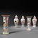 Five-piece Famille Rose Garniture Set, Chinese export, - 2