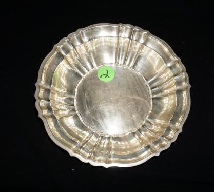 Sterling, Red Gum Plantation: Sterling bowl by Gorham "Chippendale", 9 3/8" round, 15.05 troy ounces, 20th century