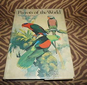 Vintage Book: Beautiful coffee table book "Parrots of the World" 1973 by Joseph M Forshaw