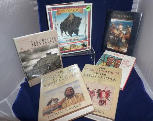 6 books Native Americans & their heritage:: 6 books Native Americans & their heritage: Woolaroc by Joe Williams, First Edition 1991, The Pueblo Children of the Earth Mother, Volume 1 & Volume 2 by Thomas E. Mails, First Edition 1983, Chinese Gr