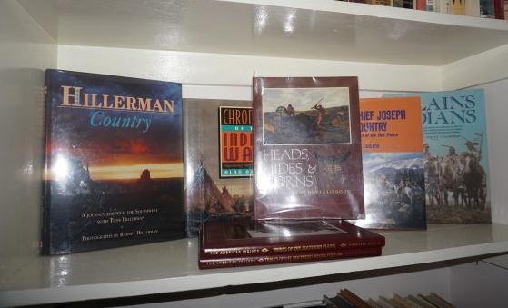 7 books about Native Americans:: 7 books about Native Americans: Hillerman, Heads, Hides & Horns, Chief Joseph County, The Plains Indians, Chronicle of the Indian Wars-From Colonial Times to Wounded Knee, Tribes of the Southern Plain