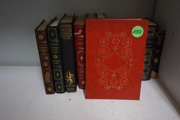 12 interesting books, some are Classics:: 12 interesting books, some are Classics: Le Portugal (leather binding), The Fountainhead, Gone With the Wind, Selected Lives, Great Expectations, Masterpieces of Mystery Selected by Ellery Queen, Cand