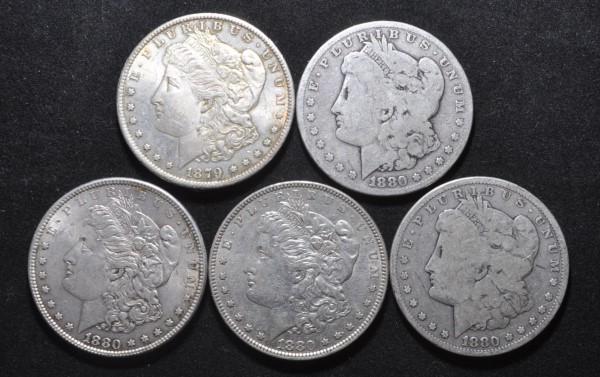 Morgan Silver Dollars (1 of 2)