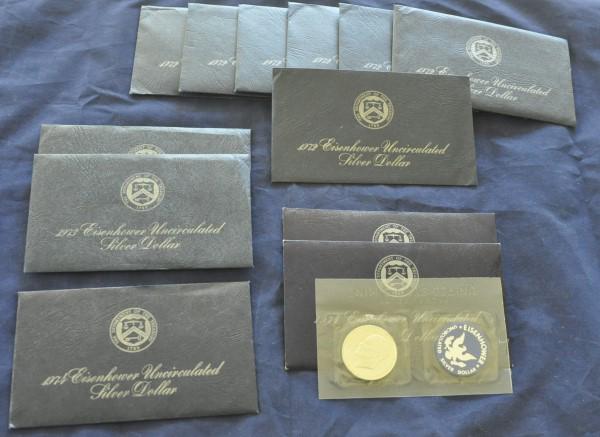 Eisenhower Silver Dollars (1 of 4)