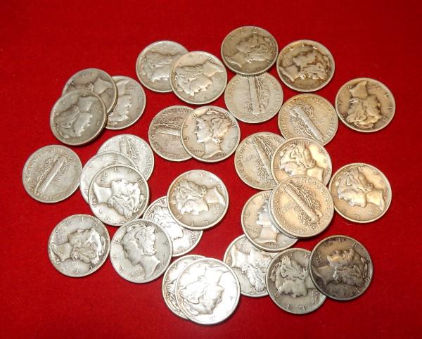 Mercury Dimes (1 of 1)