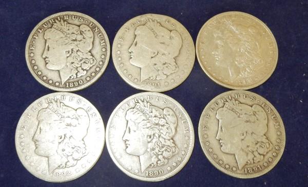 Morgan Silver Dollars (1 of 2)
