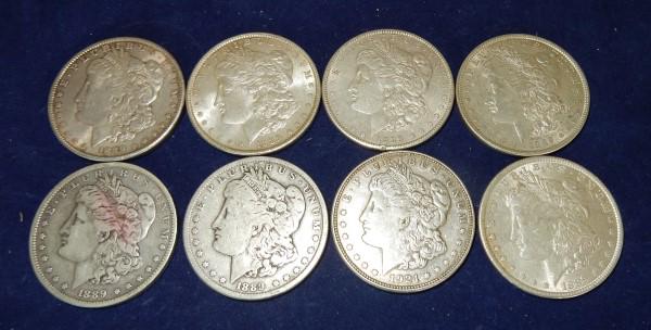 Morgan Silver Dollars (1 of 2)