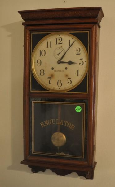 Waterbury Clock: Regular by Waterbury Clock Co. USA 30 day clock, early 20th century