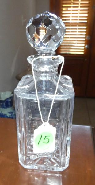 Beautiful Tiffany crystal decanter (1 of 2)