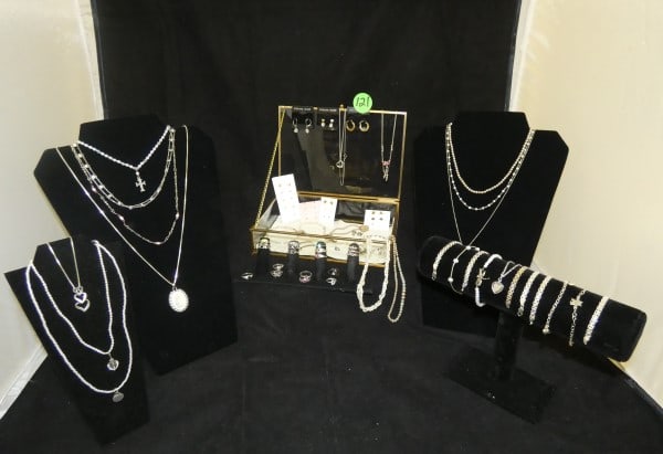 Vintage & Retro sterling children's jewelry: Vintage & Retro sterling children's jewelry: bracelets, necklaces, pendants. rings, earrings with natural stones & cut stones, pearls, mid to late 20th century