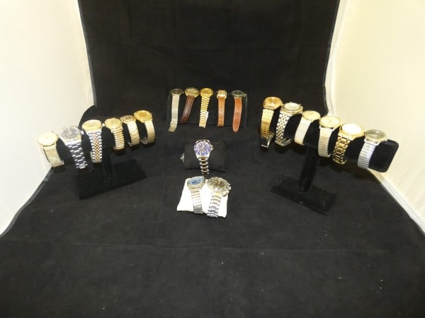 20 men's Vintage & Retro watches: 20 men's Vintage & Retro watches: Rolex, Seiko, Whitnauer, Citizen, Elgin, Pulsar, Circle 101, mid to late 20th century