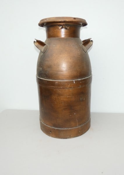 Copper milk churn (1 of 6)