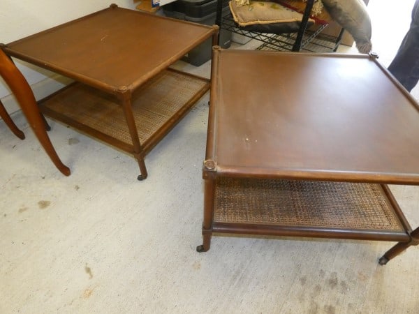 Pair of mid century modern coffee table by Baker Furniture Co. (1 of 5)