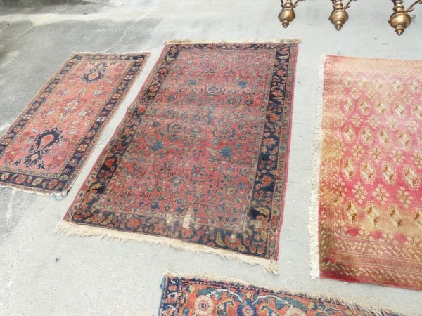 3 antique wool Persian rugs (1 of 5)